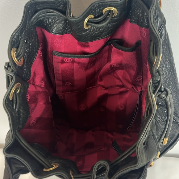 Juicy Couture Vintage Black Leather Bag - Picture 10 of 17